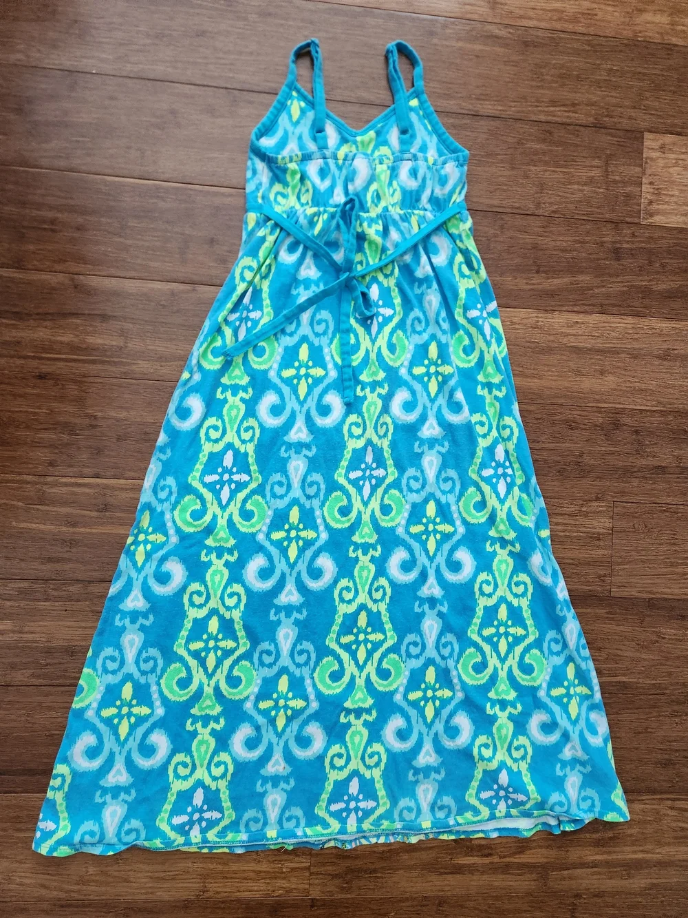 Justice Girl's Halter Sequins Maxi Sundress, Adjustable Strap Dress, Size 7